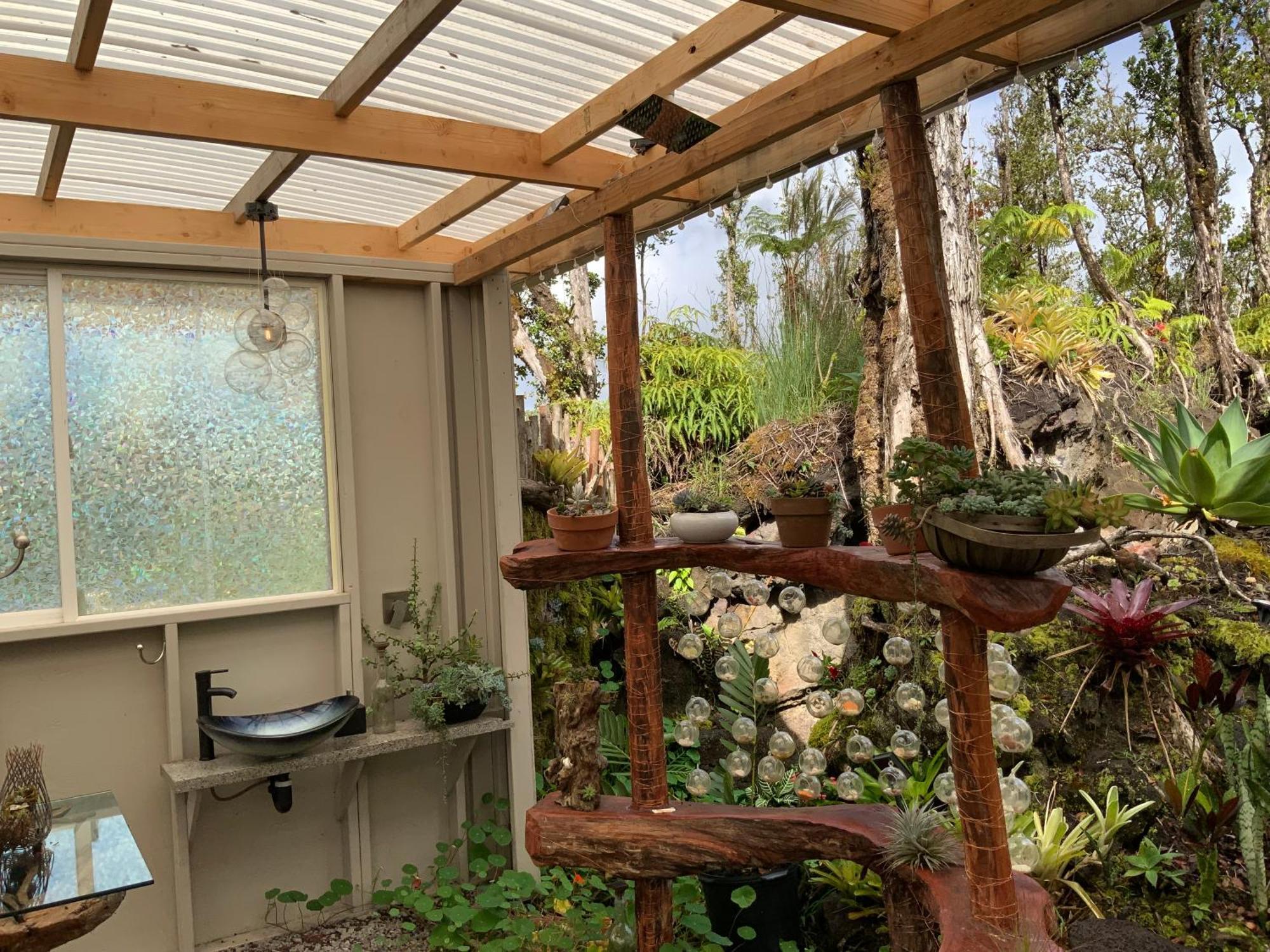 Exotic Garden Cottage At Amazing Volcano Fissure Mountain View Eksteriør bilde