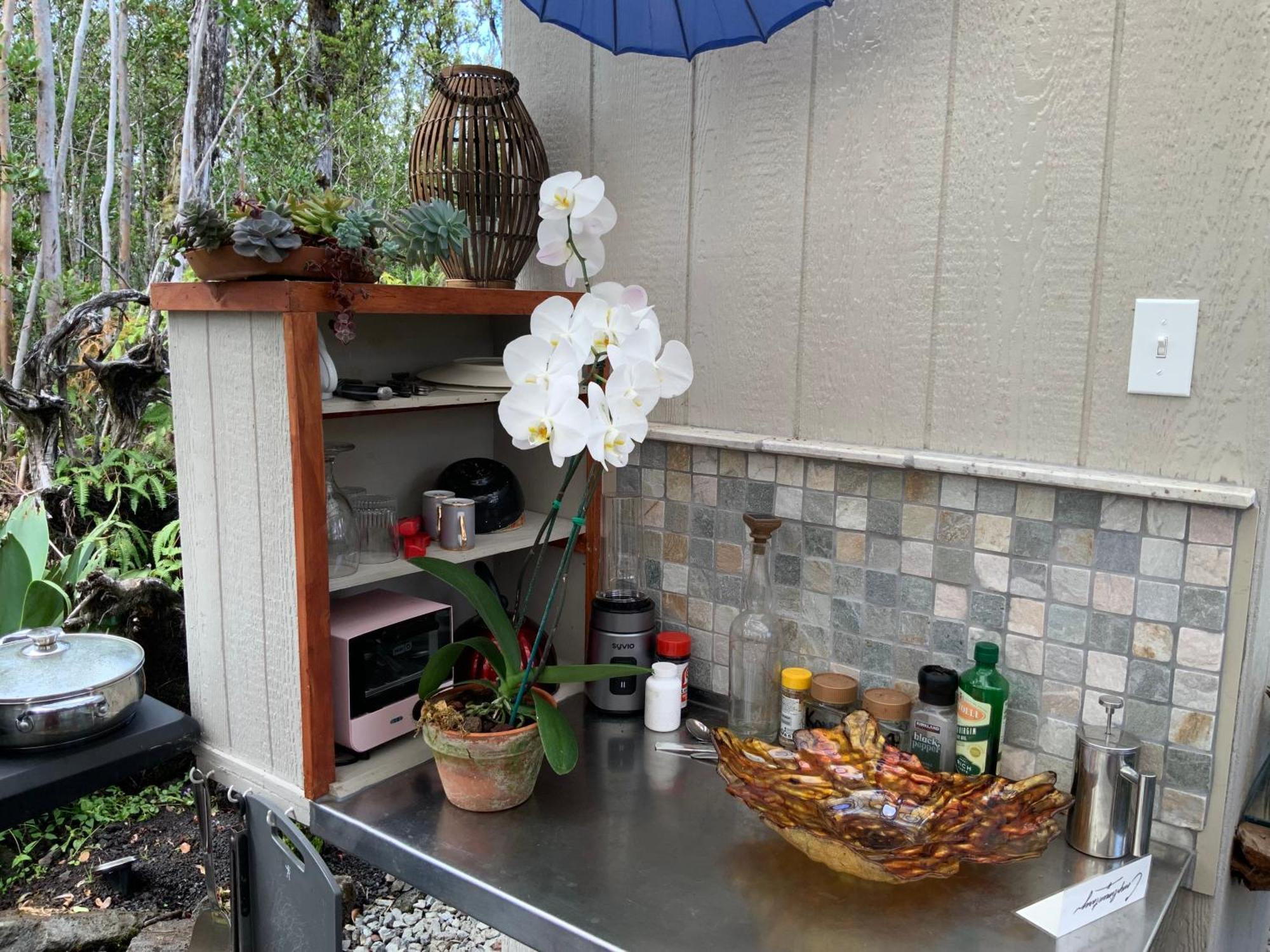 Exotic Garden Cottage At Amazing Volcano Fissure Mountain View Eksteriør bilde