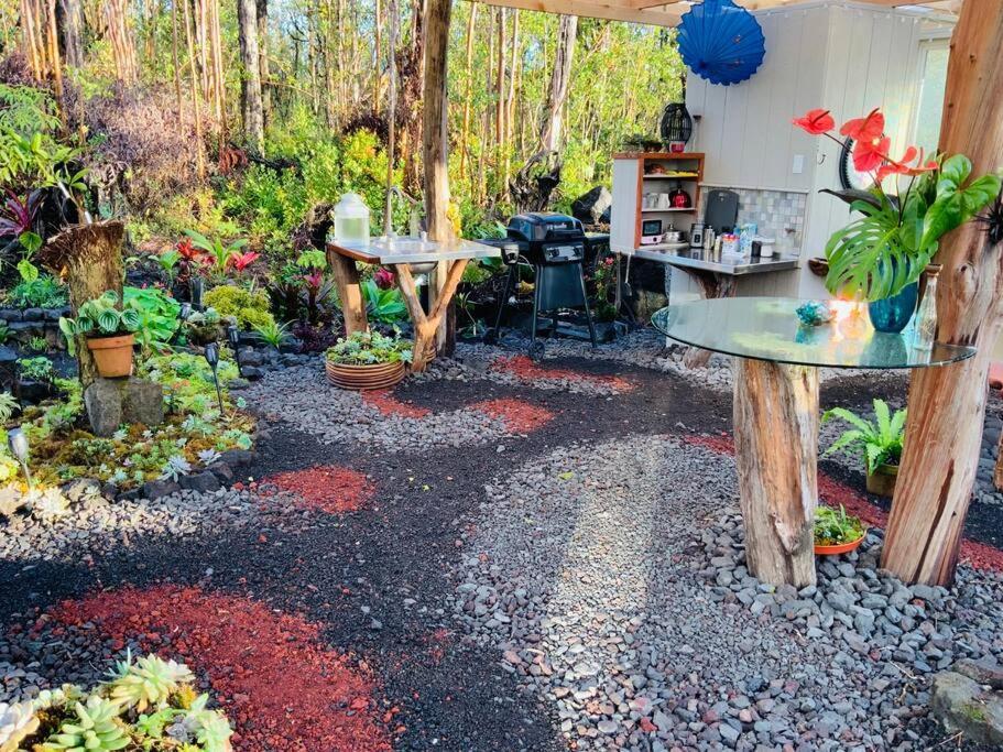 Exotic Garden Cottage At Amazing Volcano Fissure Mountain View Eksteriør bilde