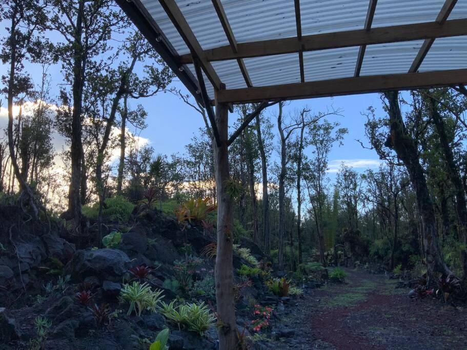 Exotic Garden Cottage At Amazing Volcano Fissure Mountain View Eksteriør bilde