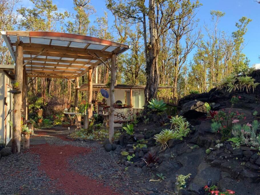 Exotic Garden Cottage At Amazing Volcano Fissure Mountain View Eksteriør bilde