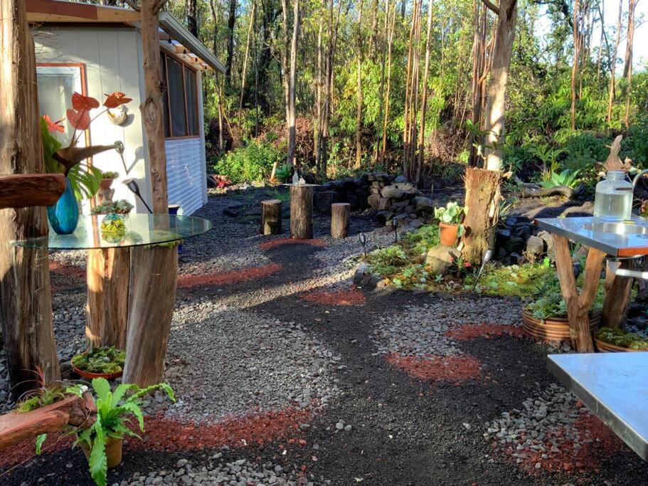 Exotic Garden Cottage At Amazing Volcano Fissure Mountain View Eksteriør bilde